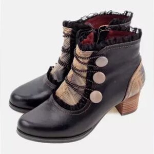L’Artiste Conchita Granny boots size 36